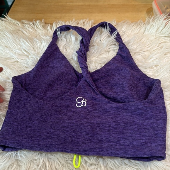 Bombshell sportswear purple toggle sports bra - Picture 5 of 6